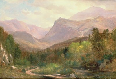 タッカーマンの渓谷とワシントン山 作： Samuel Lancaster Gerry